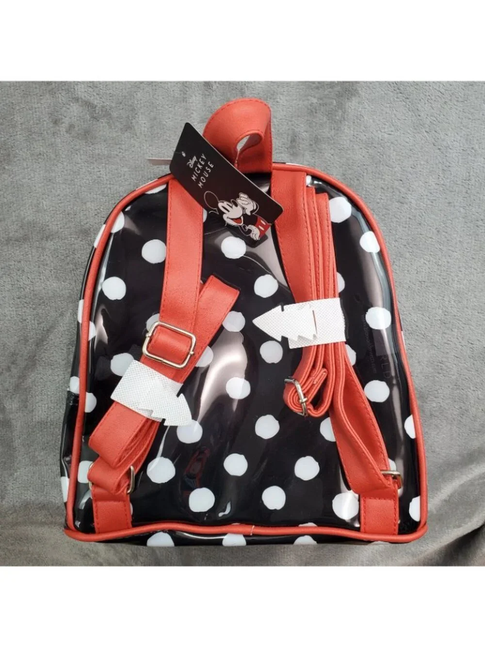 Disney Mickey & Minnie Mouse Mini Backpack Polka Dot Land World Cosplay Travel
